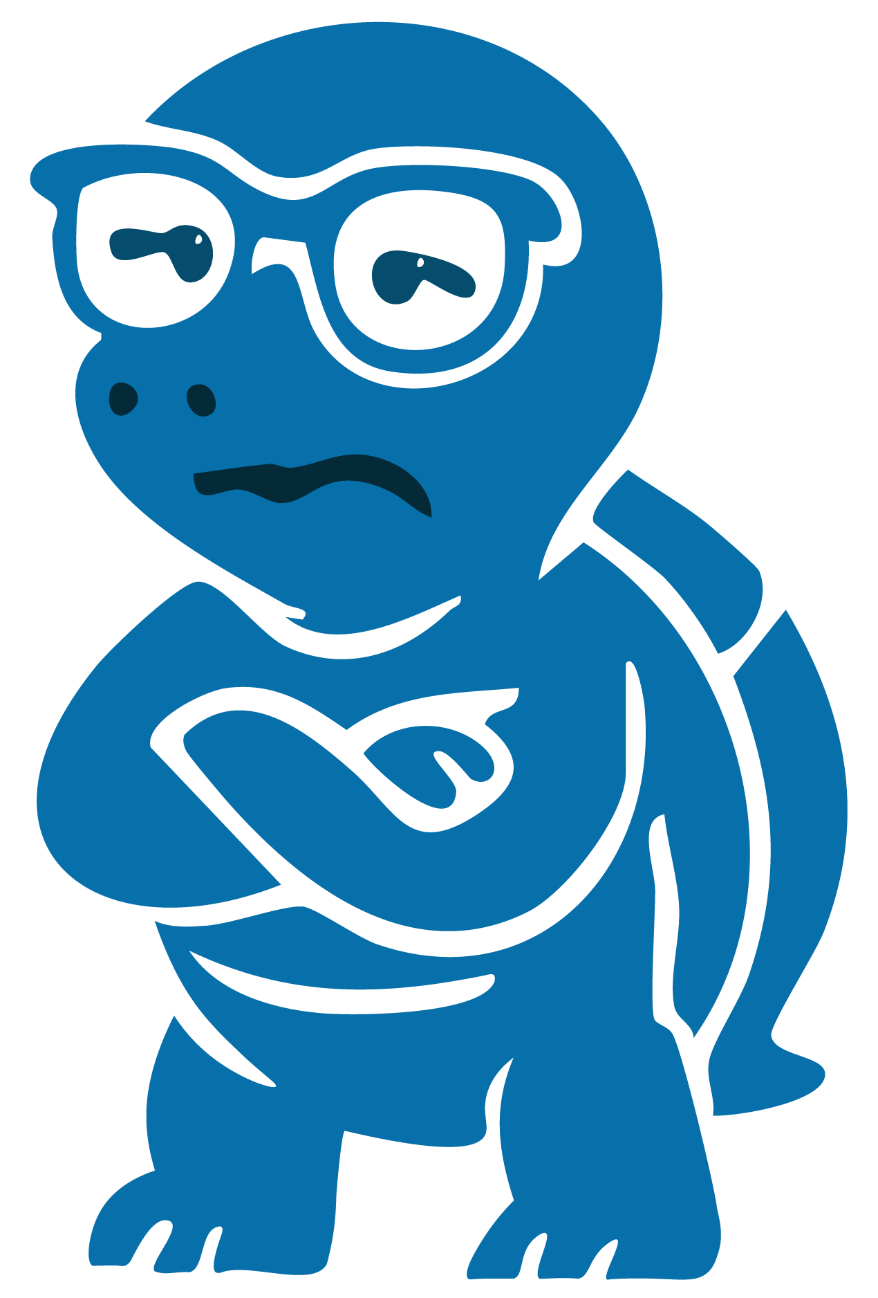 GR IT Solutions company logo 'Gary' angry with arms crossed
