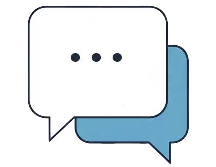 Message bubbles icon